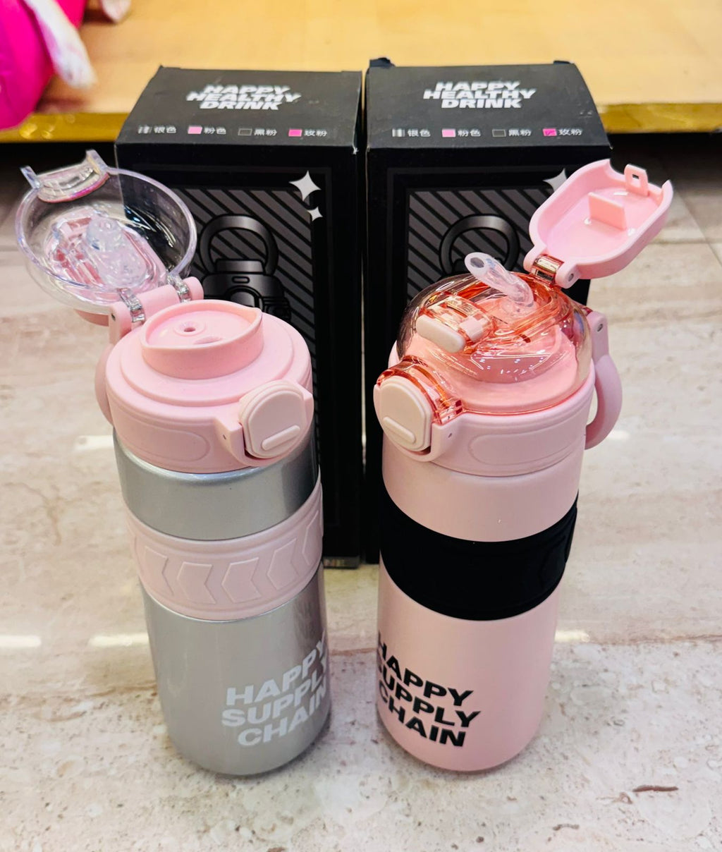 Insulated steel bottles