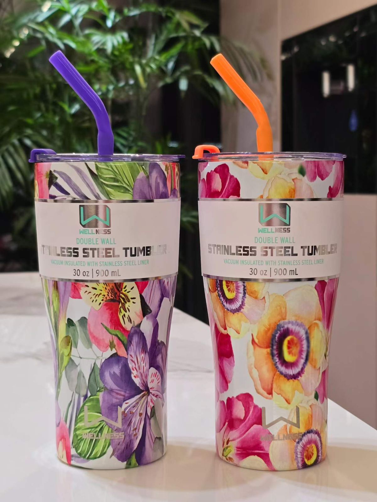 Insulated Tumbler (Floral)