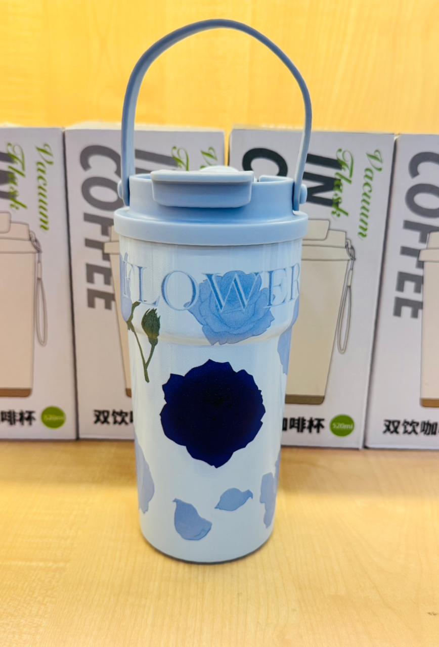 Floral Coffee Tumbler