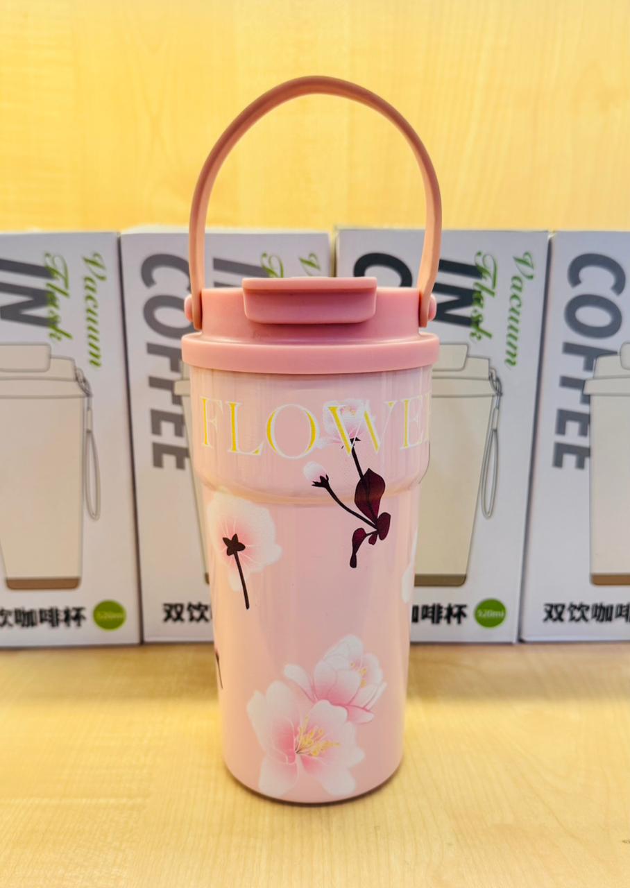 Floral Coffee Tumbler