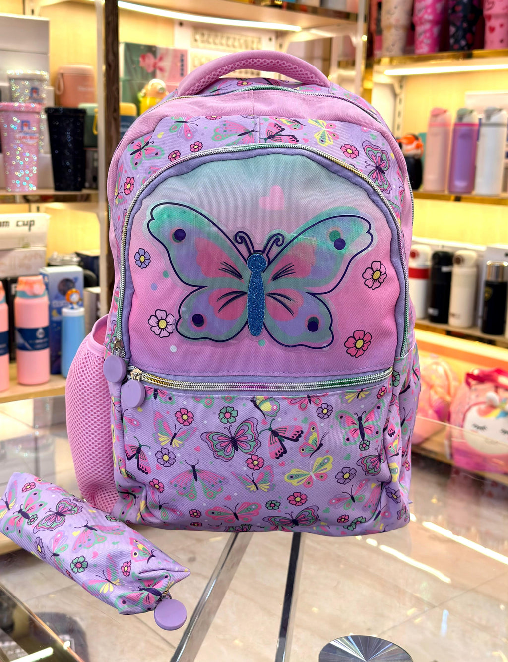 School bags with Pouch