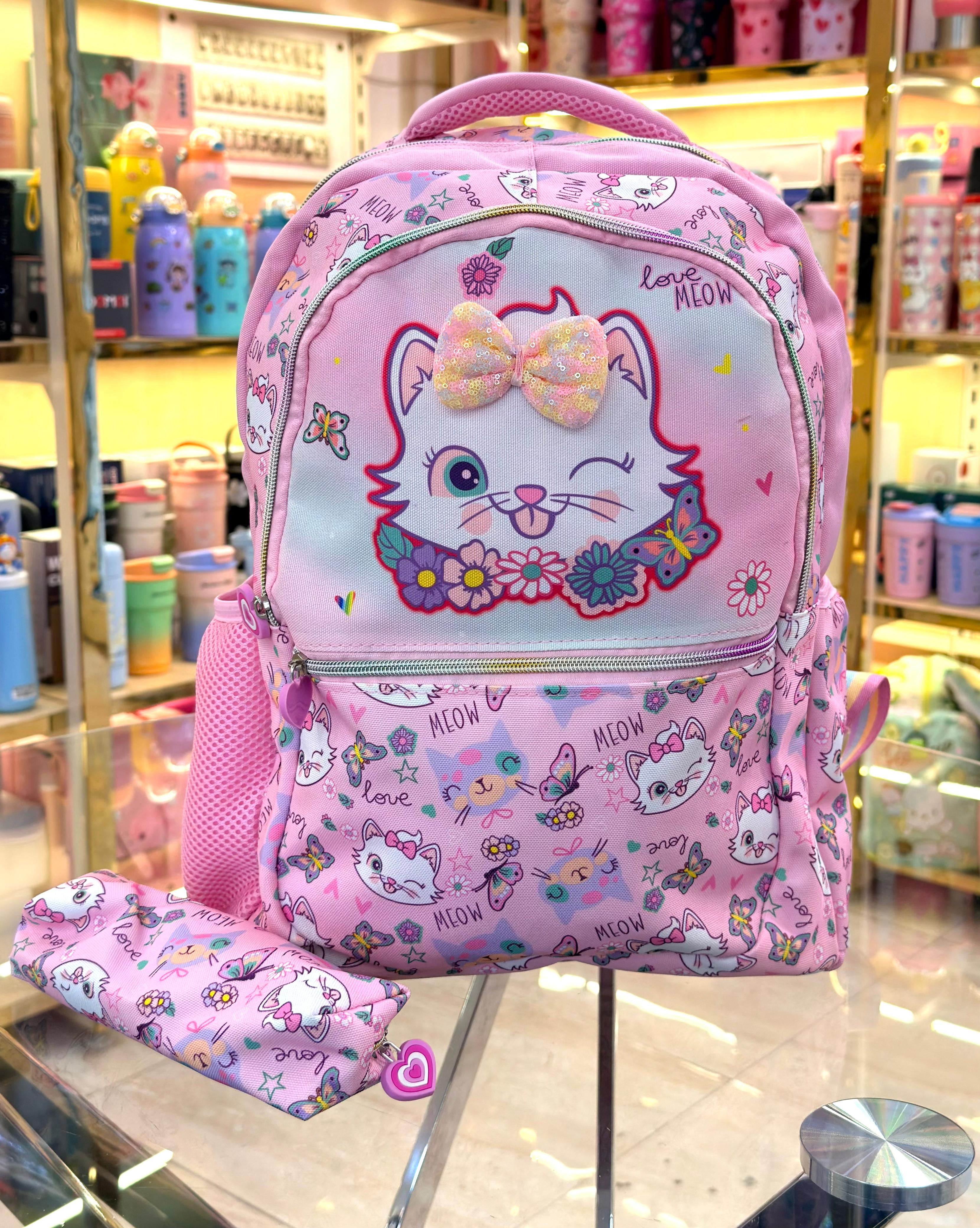 School bags with Pouch