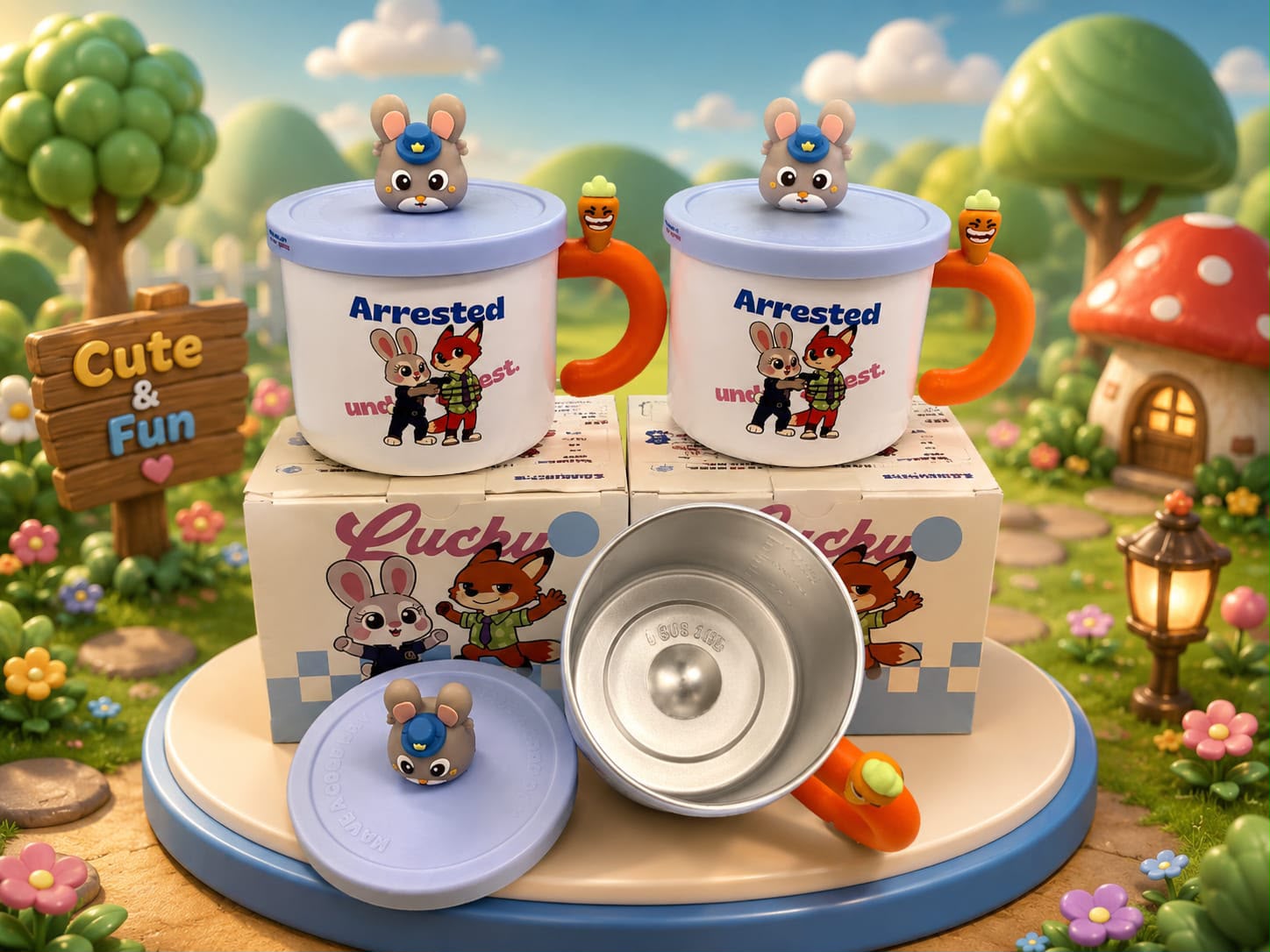 Zootopia Insulated Mugs