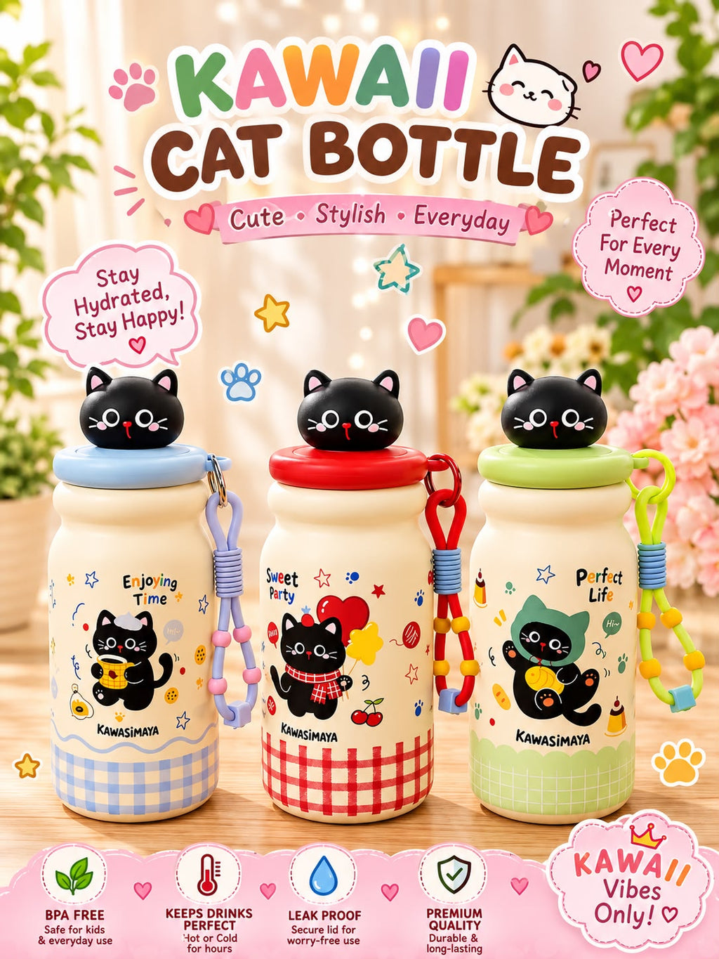 Cat Toy Bottles