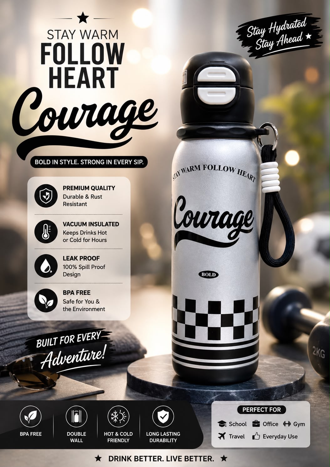 Insulated Steel Bottle