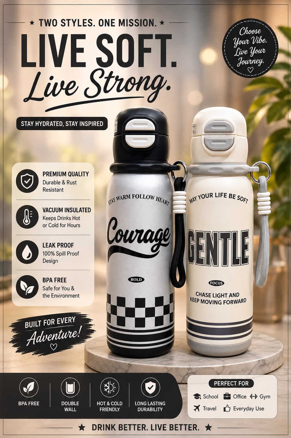 Insulated Steel Bottle