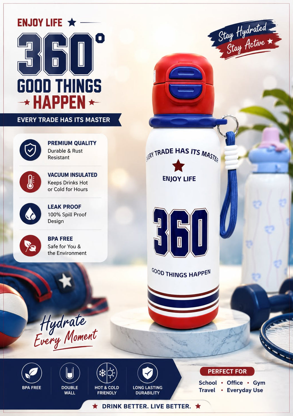 Insulated Steel Bottle
