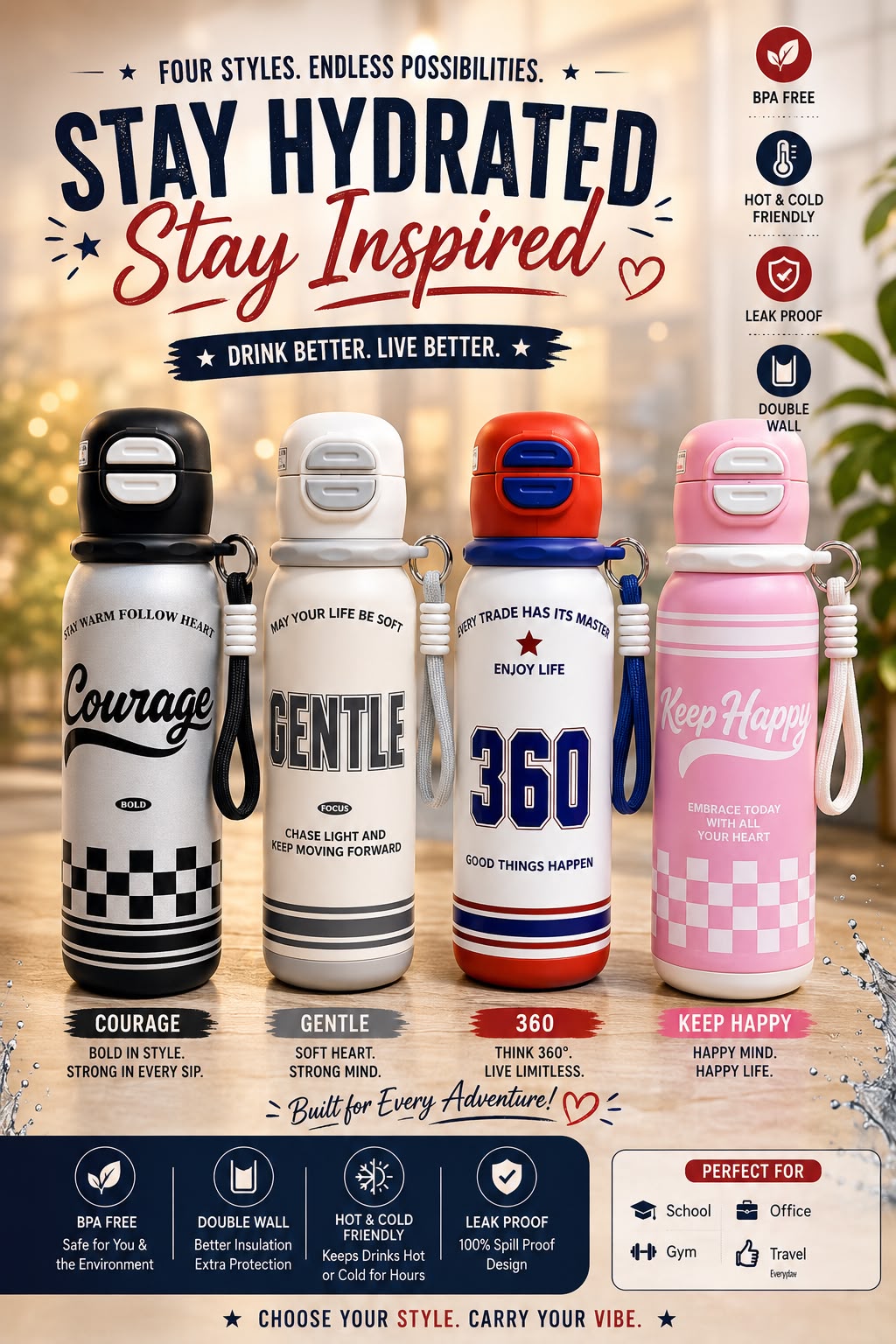Insulated Steel Bottle