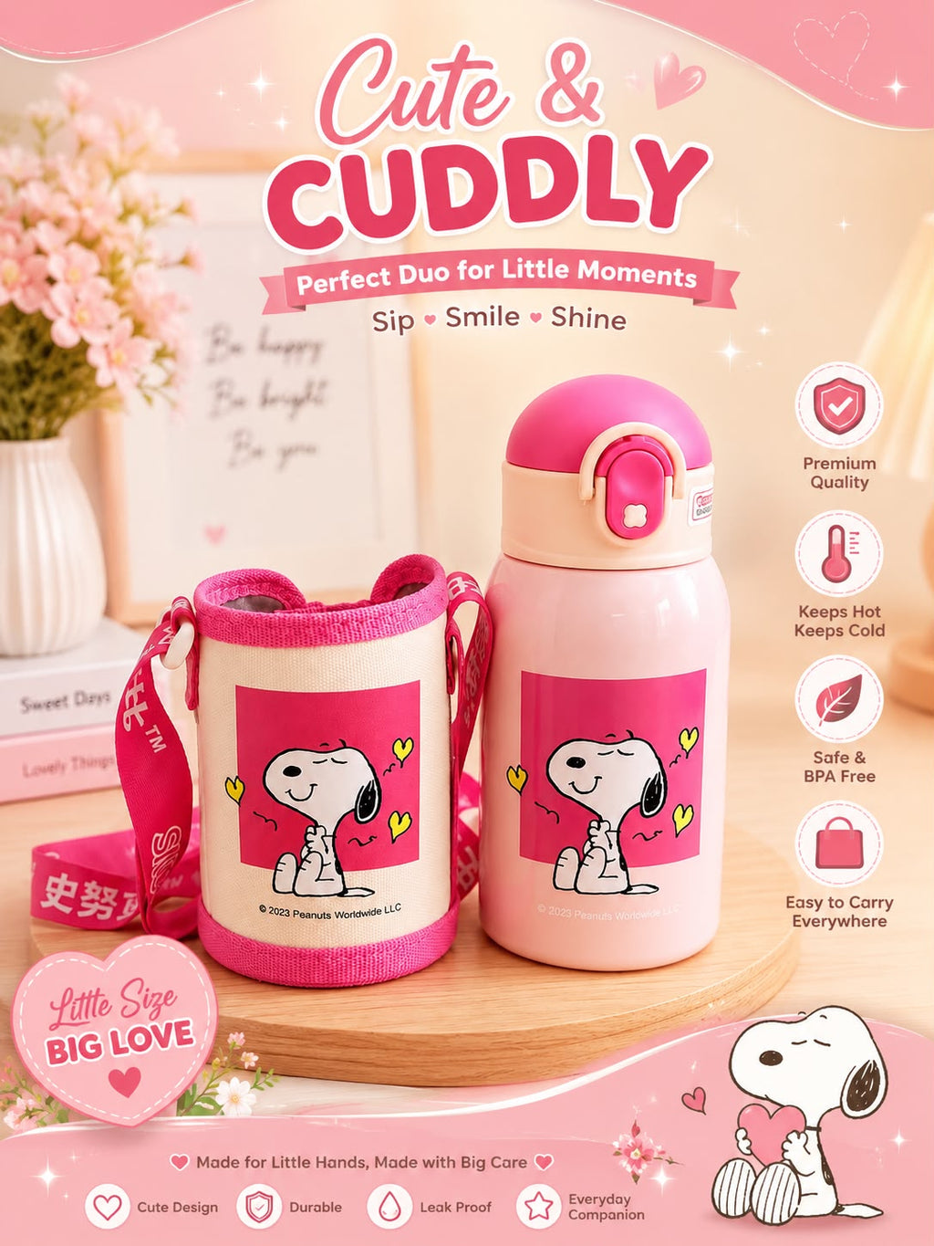 Snoopy Bottles