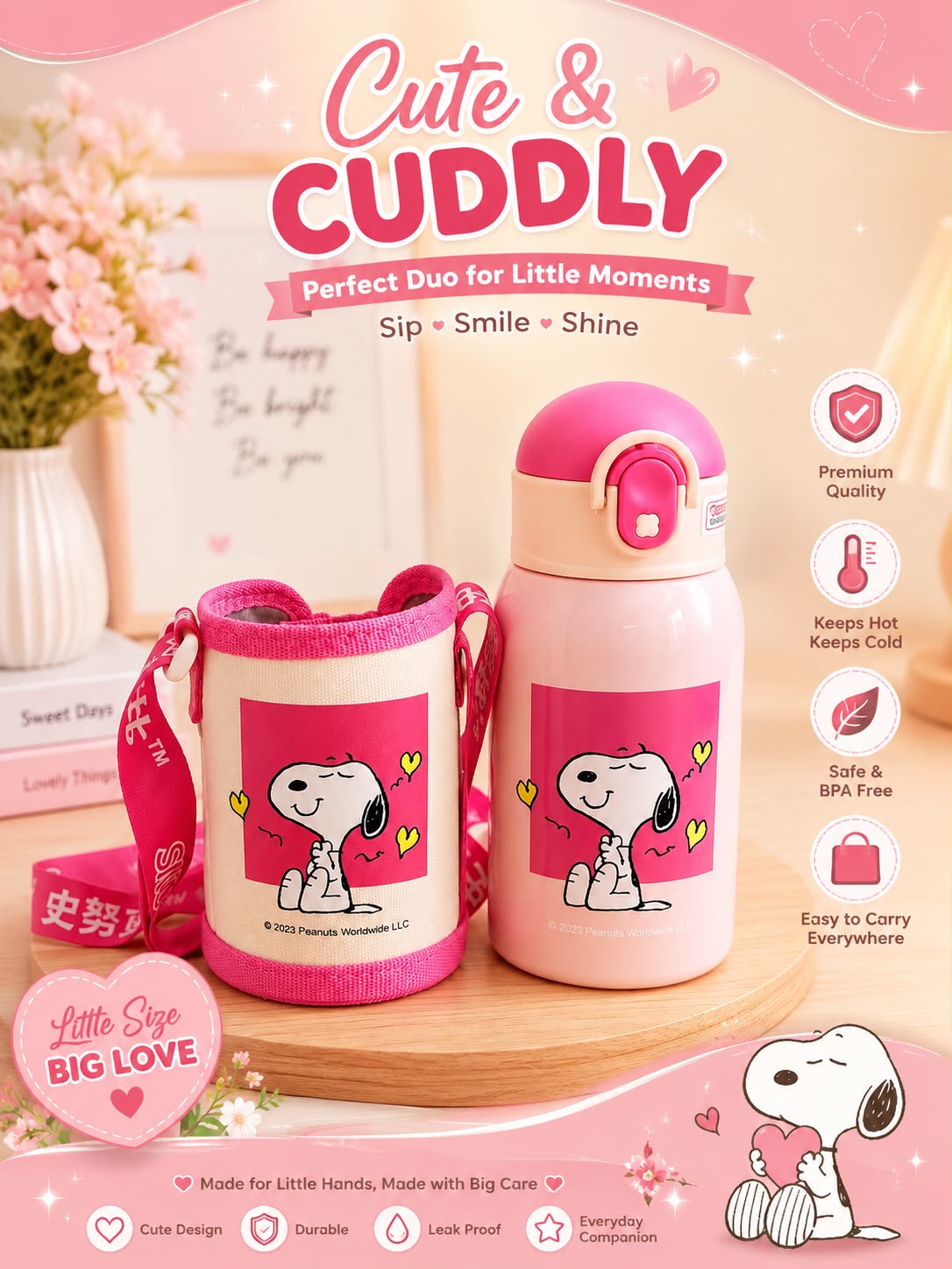 Snoopy Bottles