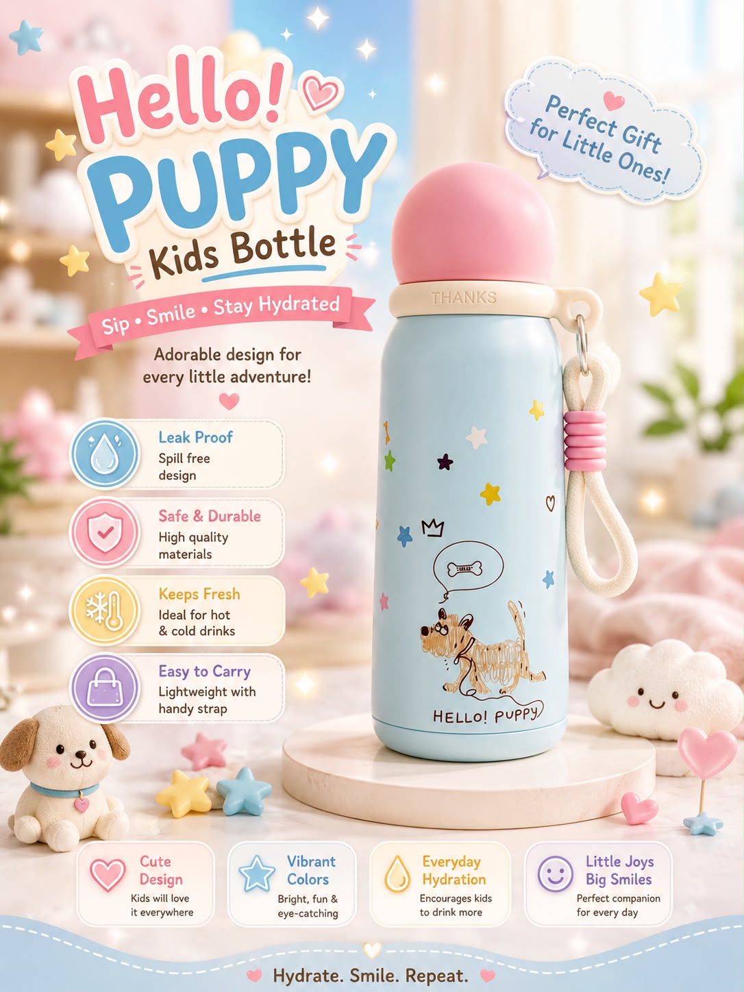 Super Cute Kawai Bottles