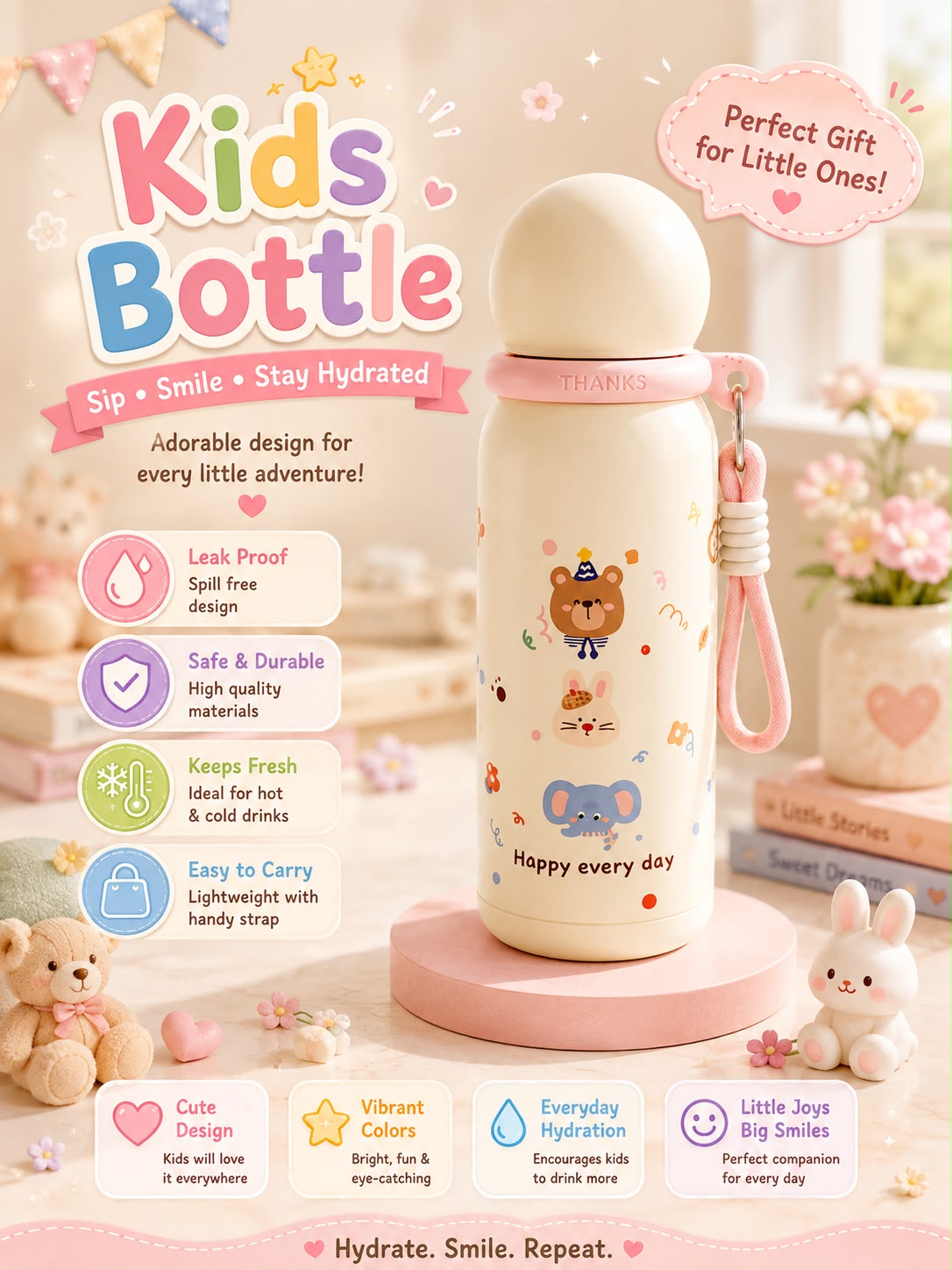 Super Cute Kawai Bottles