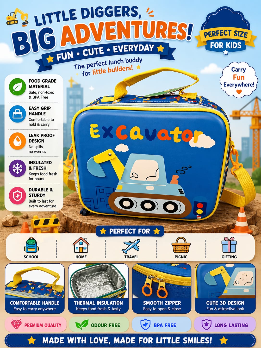 Premium Quality Lunch Bags