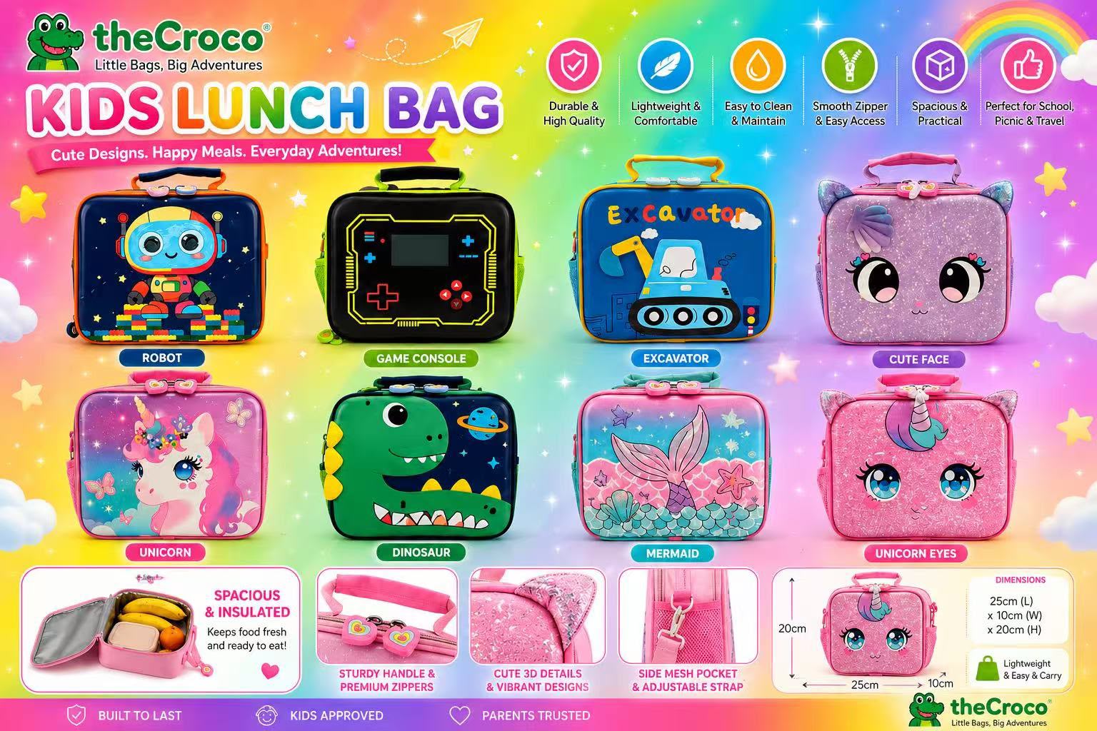 Premium Quality Lunch Bags